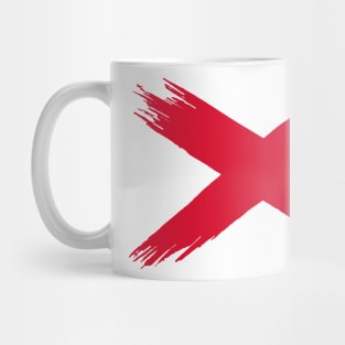 X (Red) Mug